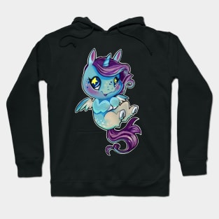 Little blue alicorn Hoodie